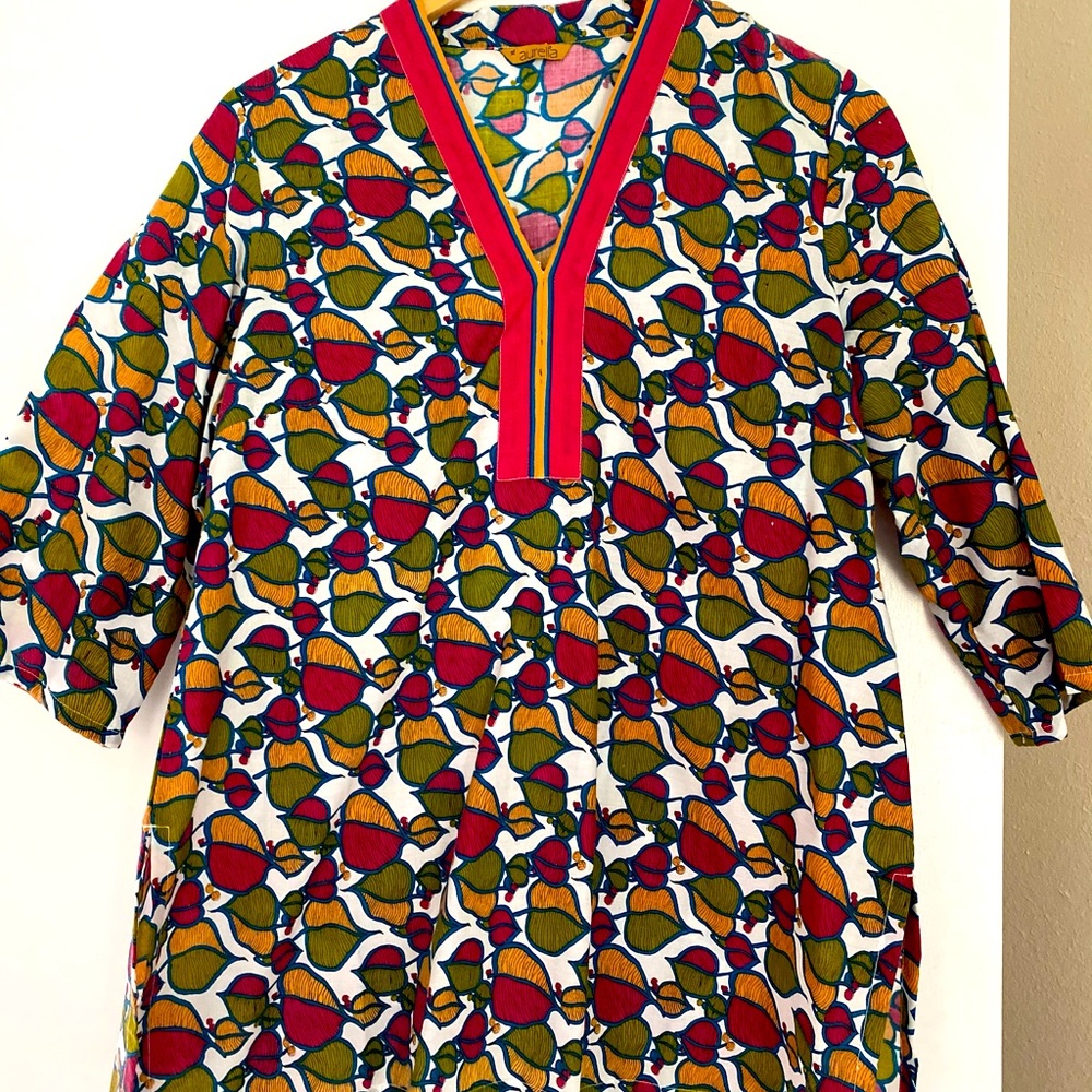 Multi-colored tunic